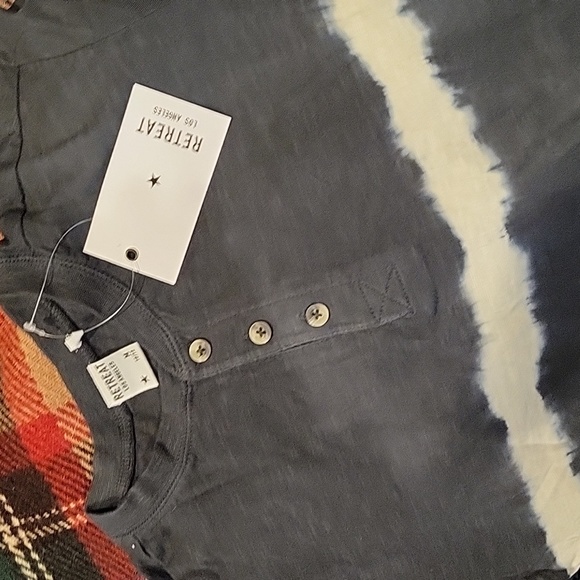 5 For 25.00/Boys NWT Tye dyed polo,1/4 Button up med.8-10 - Picture 2 of 5